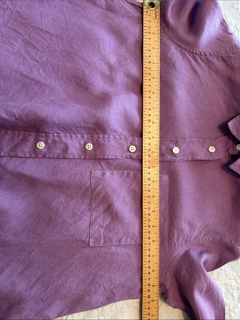 Linen blouse - Picture 2 of 4
